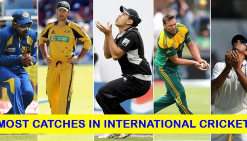 most catches in international cricket