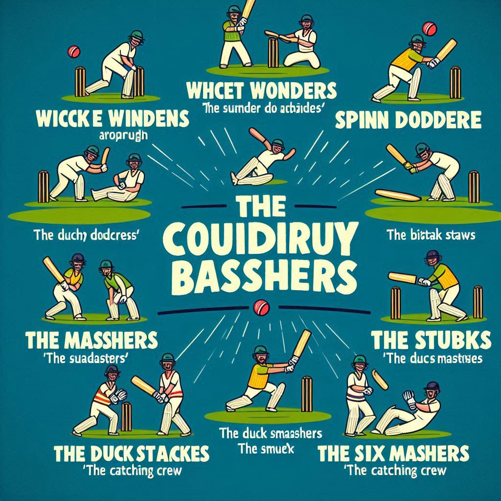 cricket team names ideas